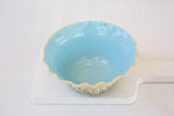 Small Scalloped Ceramic Bowl