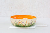 Hand Painted Floral Bowl