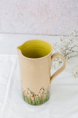 Modern Geometric Ceramic Water Wine Pitcher