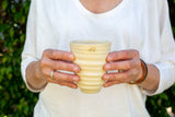 Modern Ridged Tea Cup