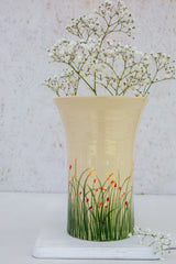 Bohemian Modern Ceramic Flower Vase