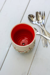 Small Ceramic Kitchen Utensil Holder