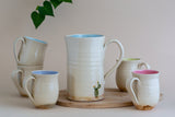 Modern Cactus Ceramic Water Wine Pitcher