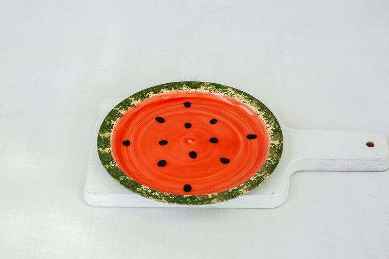 Ceramic Watermelon Plates 
