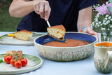 9" Large Ceramic Baking Dish for Chicken Casserole Lasagna 